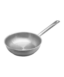Chefset Stainless Steel Sauteuse Pan Without Lid - 24 cm