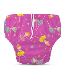Charlie Banana 2-In-1 Swim Diaper & Training Pants Diva Ballerina Pink - X-Large