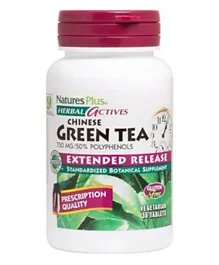 NaturesPlus - Herbal Active Chinese Green Tea - 30 Capsules
