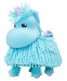 Jiggly Pup Walking Unicorn with Sounds - Blue