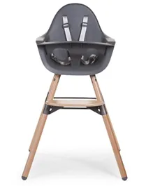 Childhome  Evolu 2 High Chair 2 In 1 + Bumper - Grey