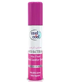 Cool & Cool Anti Bacterial Max Fresh Hand Sanitizer Spray - 60 ml