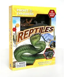 Phidal Reptiles Pocket Explorers Book - English