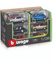 Bburago 43210 Model Vehicles Street Classics 1:32 Scale Car Multicolor Pack of 1 - Assorted Colors and Designs