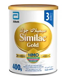 Similac Gold HMO Formula 3 - 400g