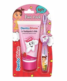 DentoShine Kids Fun Pack Strawberry - 80 gm