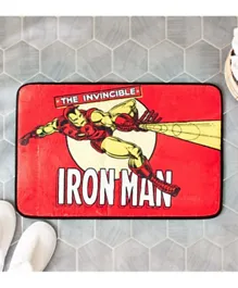 HomeBox Avengers Iron Man Memory Foam Bath Mat