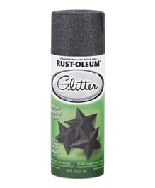 RustOleum Glitter Spray Black - 303mL
