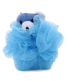 Babyhug Baby Teddy Bath Loofah - Blue