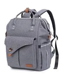 Alameda Diaper Backpack Large - Grey