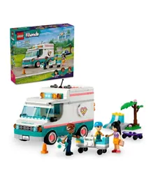 LEGO Friends Heartlake City Hospital Ambulance 42613 - 344 Pieces