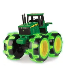 John Deere Monster Treads, Lightning Wheels Tractor - Green