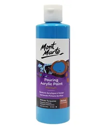 Mont Marte Pouring Acrylic Paint Phthalo Turquoise - 240ml