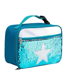 Lamar Kids Sequin Star Insulated Thermal Lunch Bag - Blue