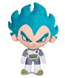 Dragon Ball Z Vegeta Plush with Cyan Hair - 12' Soft Comfortable Eco-friendly Material, Ideal for Cuddling, for Ages 3 Years+