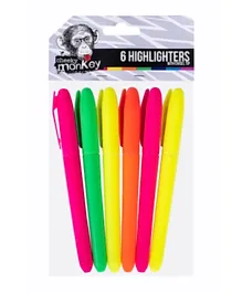RSW Highlighter Pens - 6 Pieces