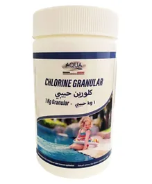 Aqua Chlorine Granular Powder Bottle - 1 kg