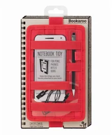 IF Bookaroo Note Book Tidy - Red