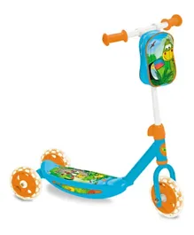 Disney 3 Wheels My First Jungle Scooter with Bag - Orange Blue