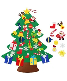 Brain Giggles DIY Christmas Felt Tree - Multicolour