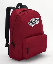 Vans Realm Biking Red Backpack Red - 10 Inches