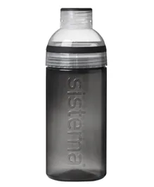 Sistema Trio Water Bottle Black - 580mL