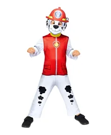 Party Centre Child Paw Patrol Marshall Costume - Red