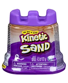 Kinetic Sand Castle Single Container Purple - 127g