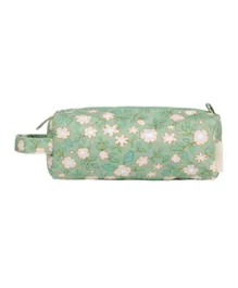 A Little Lovely Company Pencil Case Blossoms Sage