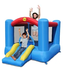 Happy Hop Slide and Hoop Bouncer - Multi Color