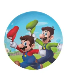 Nintendo Super Mario Melamine Plate Without Rim