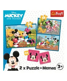 Mickey Meet The Disney Characters Puzzle - 102 Pieces