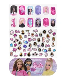 BabySmart Barbie Townley Girl Nail And Body Art Sticker Set