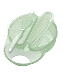 Dr Browns Travel Fresh Bowl  Snap in Spoon - Teal