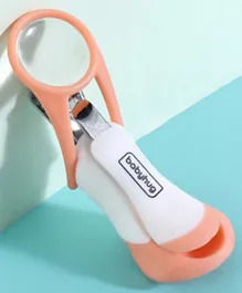 Babyhug Nail Clipper with Magnifier - Peach