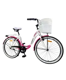 Mogoo Floress Lady Bike Pink - 26 Inch