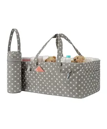 Essen Baby Diaper Caddy Tote Bag Nursery Storage Basket Travel Organiser - 2 Pieces