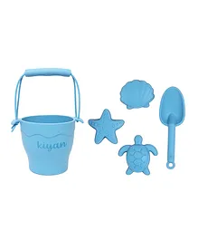 Little IA 5 Piece Silicone Beach Toy Set - Blue