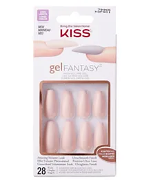 Kiss Gel Fantasy Sculpted Nails KGFS01C - 28 Pieces