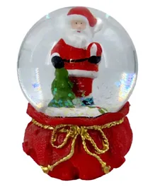 كرة الماء السحرية للحفلات بتصميم سانتا الكريسماس