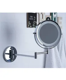 PAN Home Roslyn Double Sided Vanity Mirror With Led Chrome