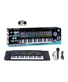 Power Joy Music Keyboard 44 keys With Mic