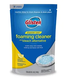 Glisten Disposer Care Foaming Cleanser 4 Pieces - 140g