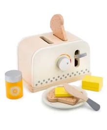 New Classic Toys Toaster Set - 8 Pieces
