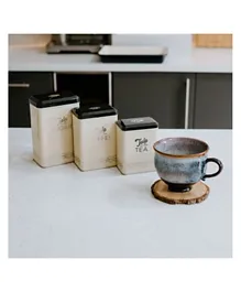 TALA Flour+ Coffee + Sugar + Tea Assorted Storage Tins - Pack of 4