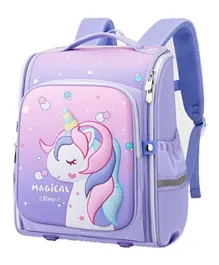 Brain Giggles Unicorn Kids Backpack - 14 Inch