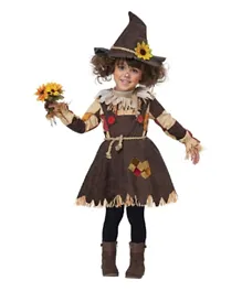 California Costumes Pumpkin Patch Scarecrow Girl Costume - Multicolor