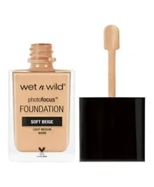 Wet n Wild Photo Focus Soft Beige Liquid Foundation - 30ml
