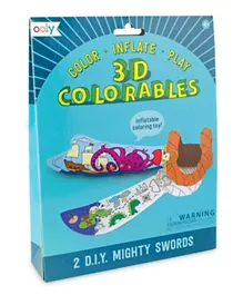 Ooly 3D Colorables - Mighty Swords