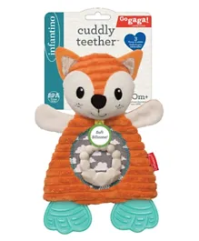 Infantino Cuddly Fox Shape Tetther - Orange